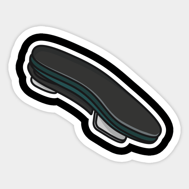 Comfortable Orthotics Shoe Insole, Arch Supports Sticker vector illustration. Fashion object icon concept. Insoles for a comfortable and healthy walk sticker design icon with shadow. Sticker by AlviStudio